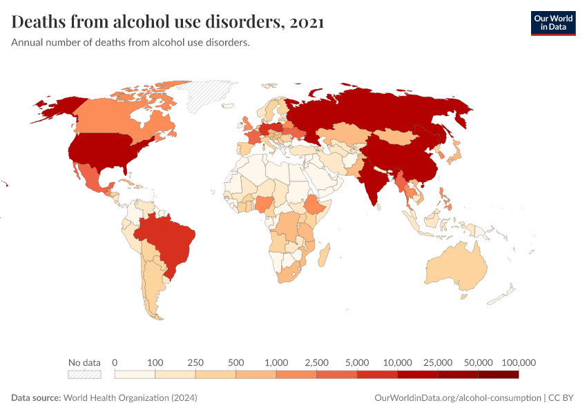 A thumbnail of the "Deaths from alcohol use disorders" chart